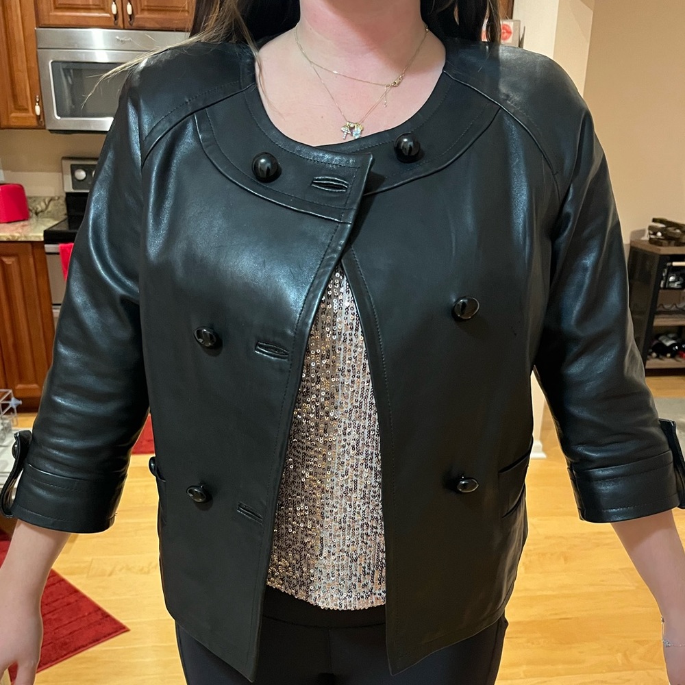 Real vintage leather jacket